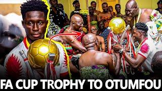THE ROYAL GATHERING  ASANTE KOTOKO  PRESENT FA CUP TROPHY  TO OTUMFOUR- PEPE SUAREZ CAPTURED ...