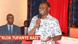 Finally Ruto forgives Gachagua after insulting him in Naivasha! Listen what he said today in Narok!