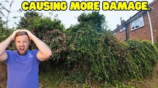 Ivy Has Grown DOUBLE The Fence Height! Let's Reclaim Jenny's Garden.. (EP2)