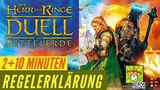 Herr der Ringe Duell um Mittelerde Regeln Anleitung Kartenspiel 2024