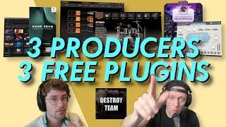 3 FREE PLUGINS w/ @kylebreggae & @DestroyTeam_NoiseFactory