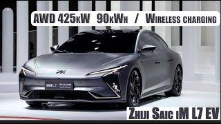 Zhiji Saic iM L7 EV 425kW AWD  90kWh battery / Chinese luxury sedan