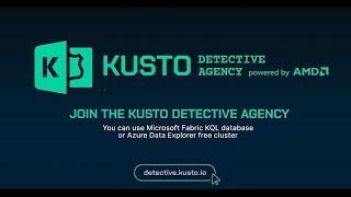 Kusto Detective Agency - Season 2 !