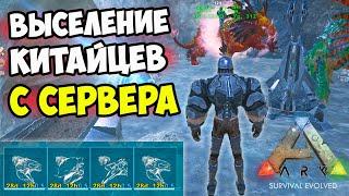 РЕЙД КИТАЙСКОЙ БАЗЫ на ОФИЦИАЛЬНОМ СЕРВЕРЕ в ARK! Выселение КИТАЙСКОГО ТРАЙБА! Конквесты серия #12