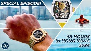 48 HOURS IN HONG KONG SPECIAL - Patek Philippe Tiffany dial, a $2,800,000 Richard Mille and more!