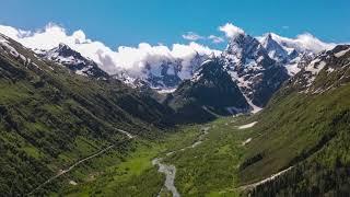 Озеро Туманлы-Кель, Домбай, Карачаево-Черкесия