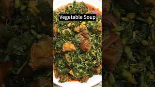 This Vegetable Soup Recipe is a game changer #soup #nigerianfood #100shorts2024