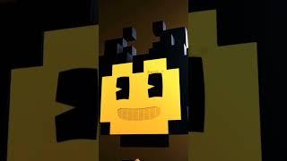 Bendy 3D (Minecraft BATIM/BATDR Animation) #short #BATIM #BATDR #BENDY #minecraft #animation