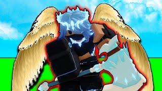 Elektra with WINGS & FROST HAMMER is CRAZY - Roblox Bedwars