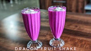 Dragon Fruit Shake | Dragon Fruit Shake Recipe