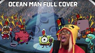 Ocean Man FULL COVER | Spongebob Squarepants Cartoon Song | Cas van de Pol | AyChristene Reacts