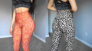 WORKOUT LEGGINGS REVIEW AND TRY ON AERIE / LE LE FASHION BOUTIQUE / COLORFULKOAL