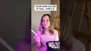Your Hair Color if You…  #art #drawing #aesthetic
