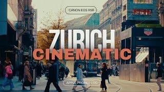 Zürich 4K - Canon EOS R50 Cinematic