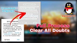 How to make QQ account | Full process | In English language |