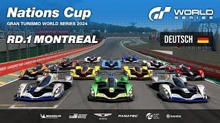 [Deutsch] GT World Series 2024 | Runde 1 - Montreal | Nations Cup