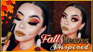 Warm eye look inspired by Fall leaves | Sydney Nicole