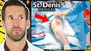 ER Doctor REACTS to Most Unrealistic Medical TV Show | St. Denis Medical