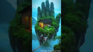 A wonderful village scene #villagelife #rurallife #aiart #viralshorts #trendingshorts