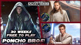 The Poncho Bros are DONE!  Week 30 Free to Play Lord Vader Farming in Star Wars Galaxy of Heroes