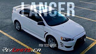 2013 MITSUBISHI LANCER SPORTBACK | ASMR | PoV  TestDrive#02 | 4K | REVLIMITS.CA