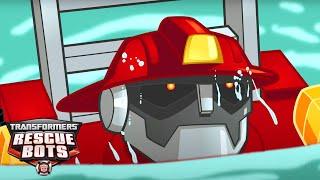 Water Rescue! | Transformers: Rescue Bots | Cartoons for Kids | Transformers Junior