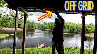 Gardening in the Wilderness at an Off Grid Cabin