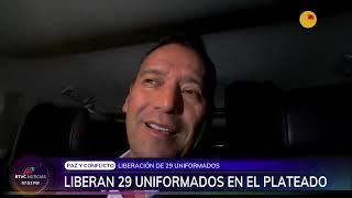 Los 28 policías y el militar fueron liberados en el Cauca. El MinDefensa habla sobre esta liberación