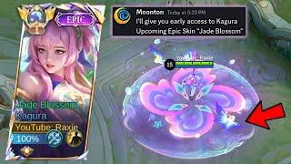 KAGURA NEW EPIC SKIN "JADE BLOSSOM" IS FINALLY HERE!! (early access) - MLBB