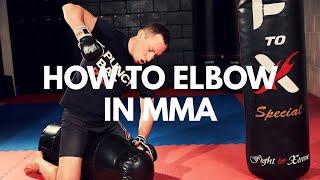 How to elbow in MMA | Top tip from the mount position