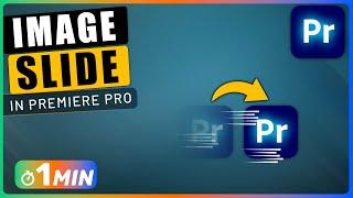 How to do SMOOTH IMAGE SLIDE Effect in Premiere Pro