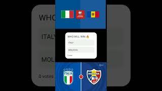 Italy vs Moldova | FIFA World Cup Qualifier 2026 #italy#moldova #internationalfootball #shortsfeed
