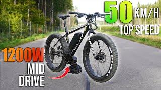 Building a 50 km/h Fat Tire E-Bike (1200W)