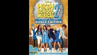 Opening to High School Musical 2 Extended Dance Edition Disc 1 DVD 2007 Australia