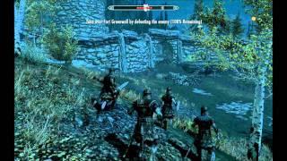 The Elder Scrolls V Skyrim Battle for Fort Greenwall