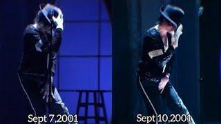 Michael Jackson Billie Jean Live in New York 07.10.2001 (Comparison)