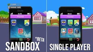 Dude Theft Wars Sandbox Mode (Beta) vs Single Player Mode !!!  What's The Difference ???