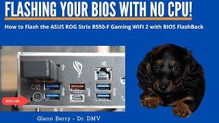 How To Use the BIOS FlashBack Feature on ASUS Motherboards