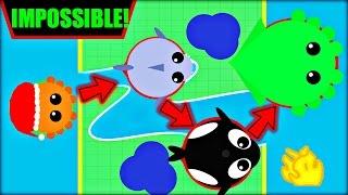 MOPE.IO IMPOSSIBLE CHALLENGE | ALL ANIMALS OCEAN TO OCEAN CHALLENGE |MOPE.IO NEW UPDATE(Mope.io)