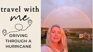 Driving THROUGH a Hurricane to Paradise | Travel With Me