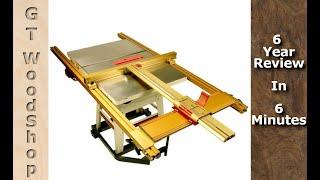 The Incra TS LS Table saw Fence 6yr Review in 6 minutes