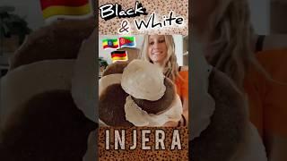 Black & White Injera #ethiopia #eritrea #habesha #injera #food #africa #rastafood #vegan #eastafrica