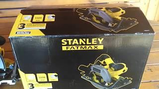 пила циркулярная stanley fatmax 1650 вт 190 мм