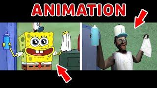 Granny World vs SpongeBob World - funny horror animation parody (p.68)