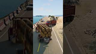 Realistic Highway Car Crashes #110