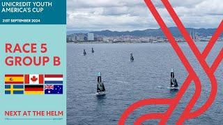 UniCredit Youth America's Cup Day 4 - Group B - Race 5 - Full Replay