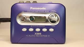 Panasonic Cassette/Radio Player RQ-E30V - (Fully Operational) SN: BF8DA39004