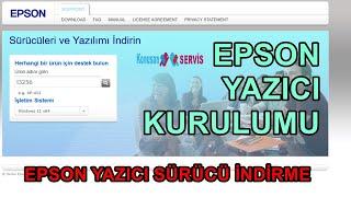 Epson Yazıcı Sürücüsünü Adım Adım Kurulumu (En Kolay Yöntem)