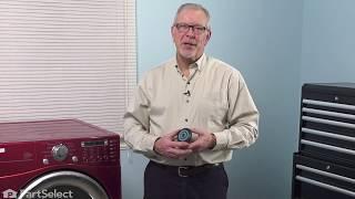 LG Dryer Repair - How to Replace the Drum Roller (LG # 4581EL3001E)