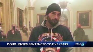 Doug Jensen sentenced to five years in prison for role in Jan. 6 riot